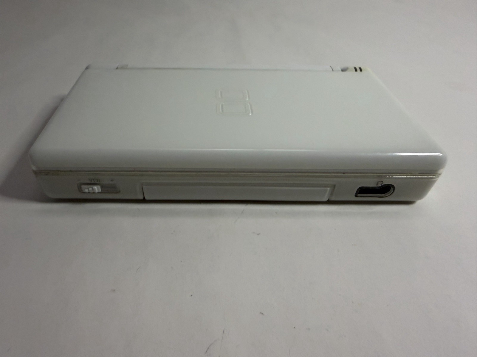 Nintendo DS Lite Crystal White Handheld Console w/ Charger Stylus 7 Games Works