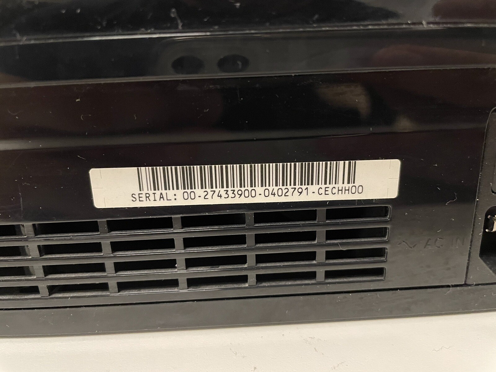 First Model PS3 CECHH00 (40GB) Jap With EU 100V Transformer – 230V