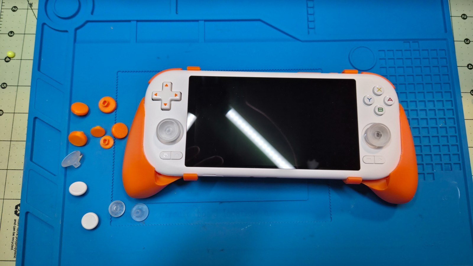 Mangmi Air X – GammaOS Lite – 3D printed grips and thumbsticks
