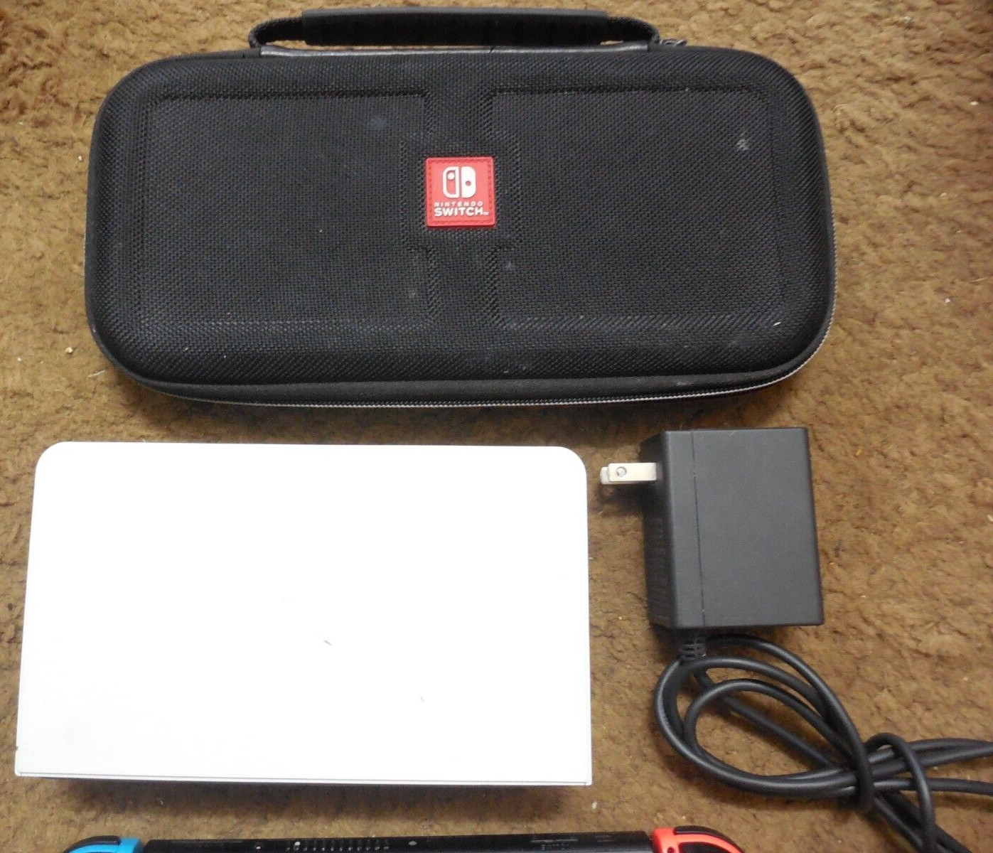 Nintendo Switch OLED Model HEG-001 Handheld Console – 64GB – Black/Neon Red/Neon