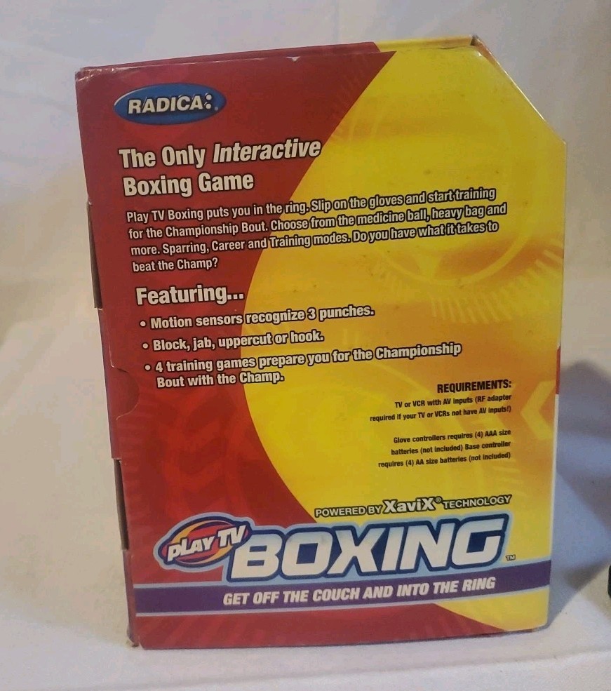 Play TV Boxing – Get Off the Couch and Into the Ring (2002) by Radica
