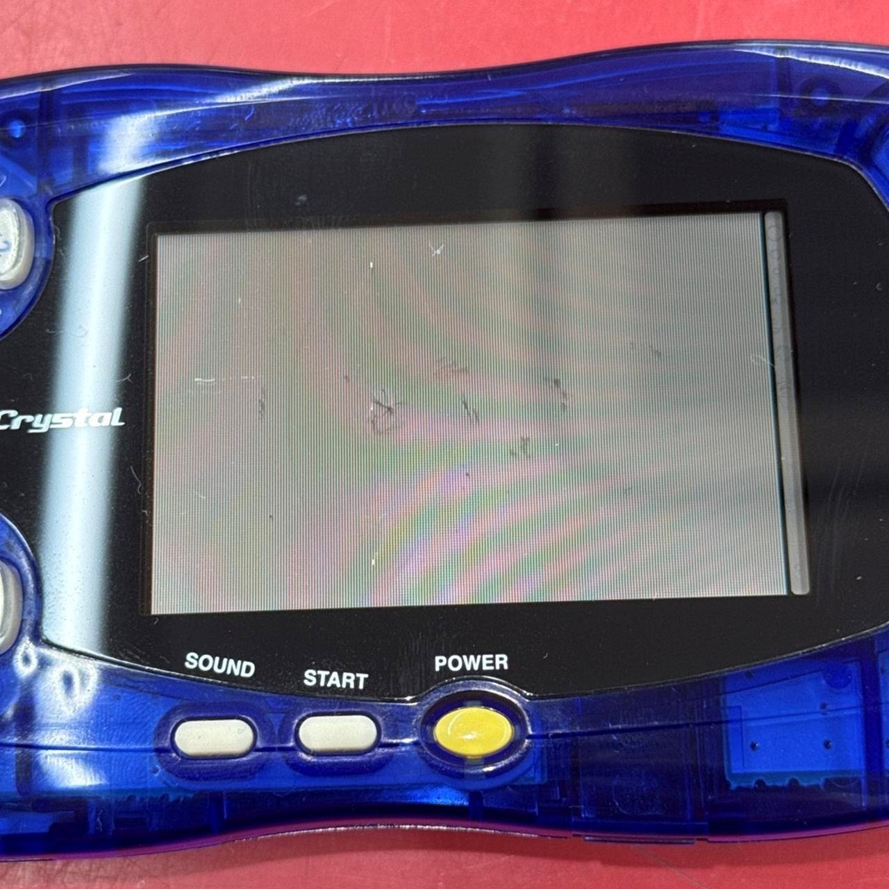 BANDAI WonderSwan Crystal SCT-001 Console From Japan A1854