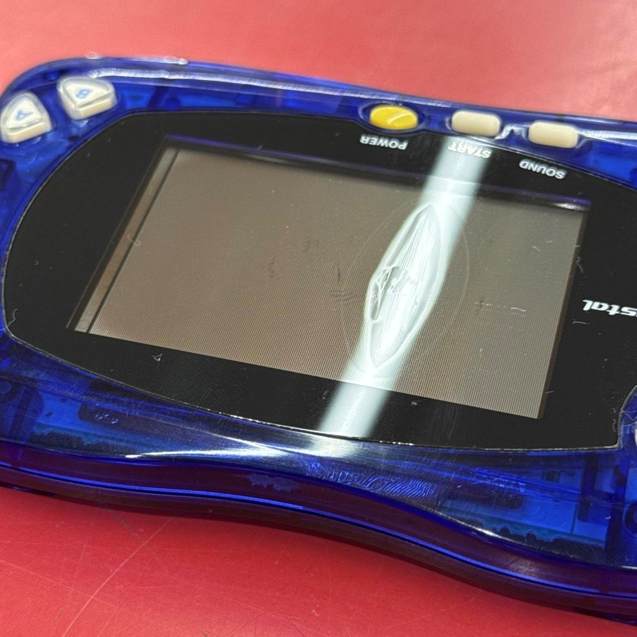 BANDAI WonderSwan Crystal SCT-001 Console From Japan A1854