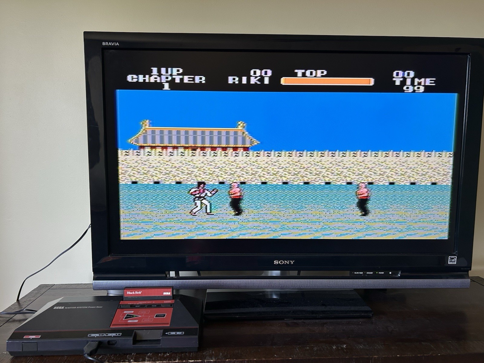 Sega Master System SMS Power Base Console 3010 NEW CAPACITORS With 5 Games