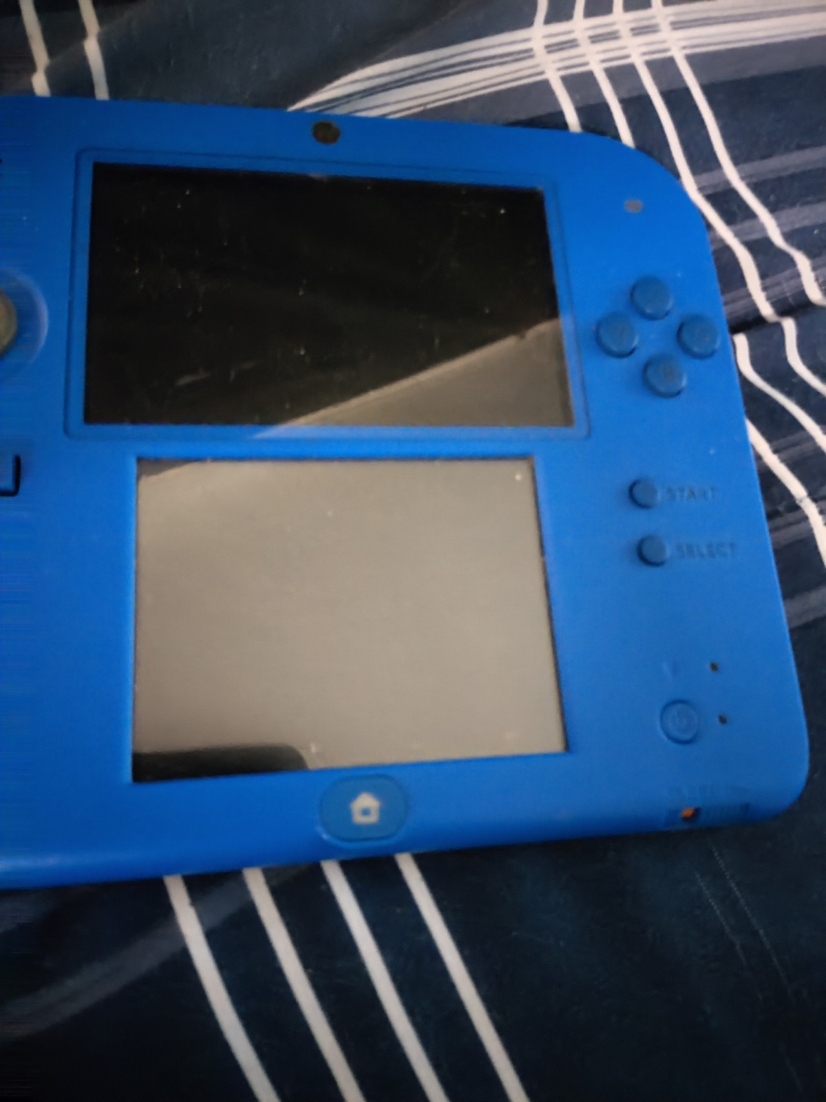 Nintendo 2DS Blue Handheld System Dual Screen Video Game Console