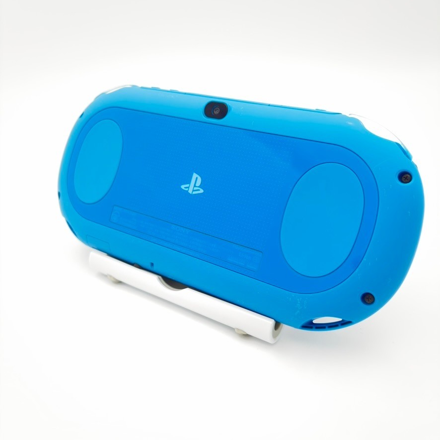 Sony PS Vita Console Aqua Blue Boxed Mint Condition PCH-2000 From Japan WI-FI