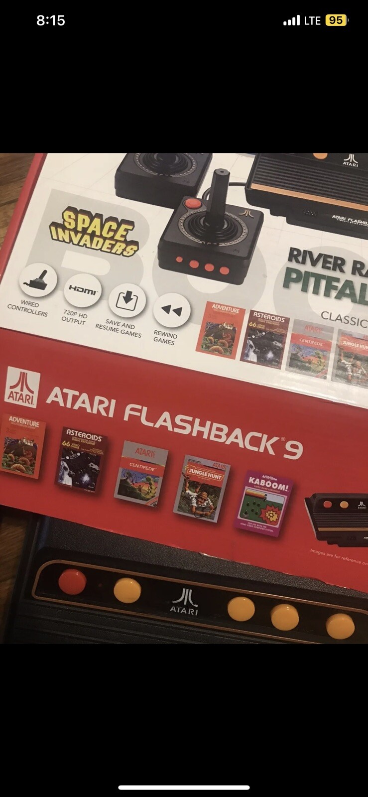 Atari Flashback 9 AR3050 HDMI Game Consoles with Wired Joystick Controllers -…