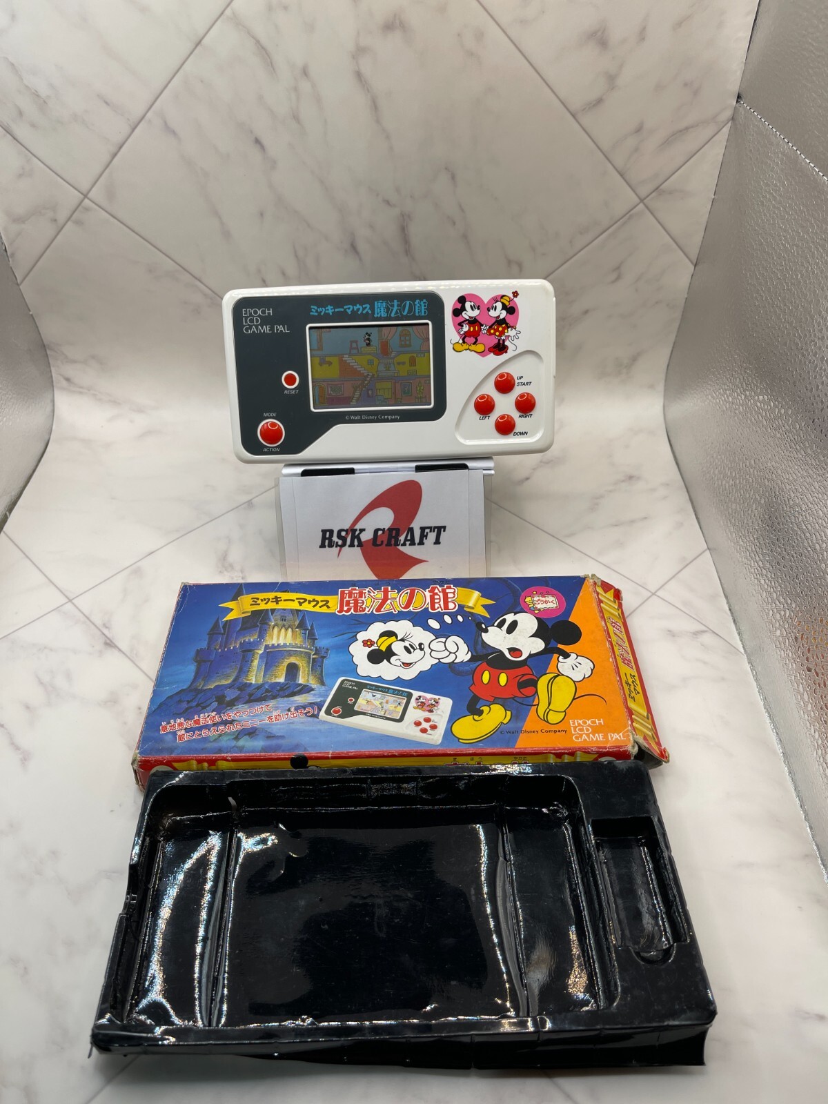 Epoch Game Watch (Game & Watch) Mickey Mouse Magic House Retro Game Tested Japan