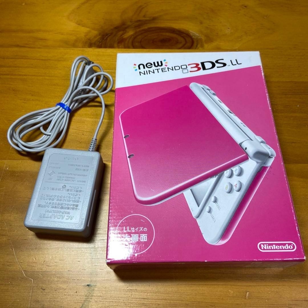 New 3DSLL body pink x white 5812 From Japan