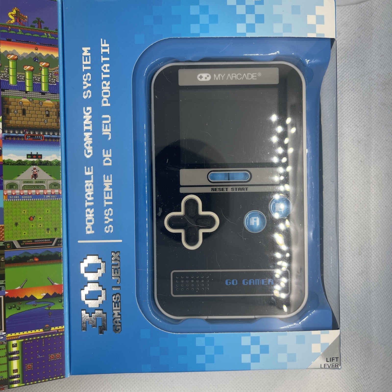 My Arcade Go Gamer Classic Portable Gaming System 300 Retro Games – Brand New