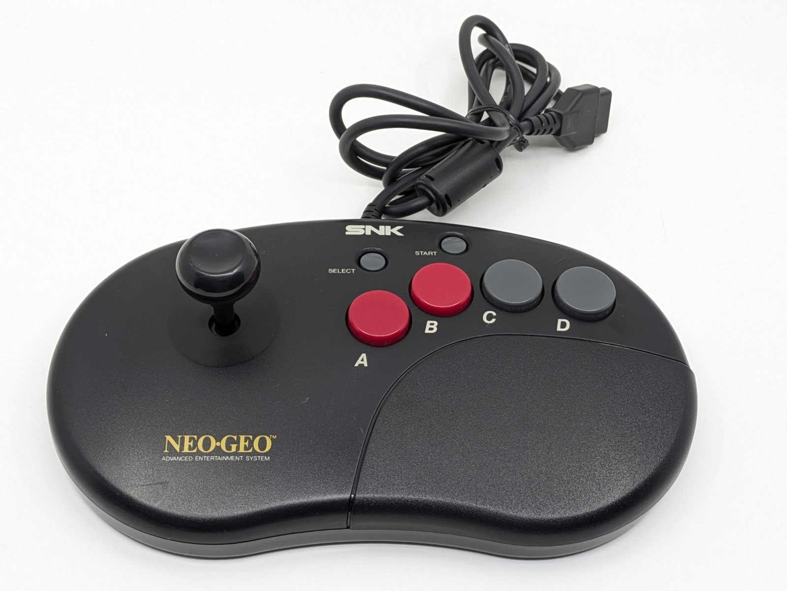 Neo Geo CD CD-T01 Console SNK w/ 2 Controller AC Adapter Tested Japan
