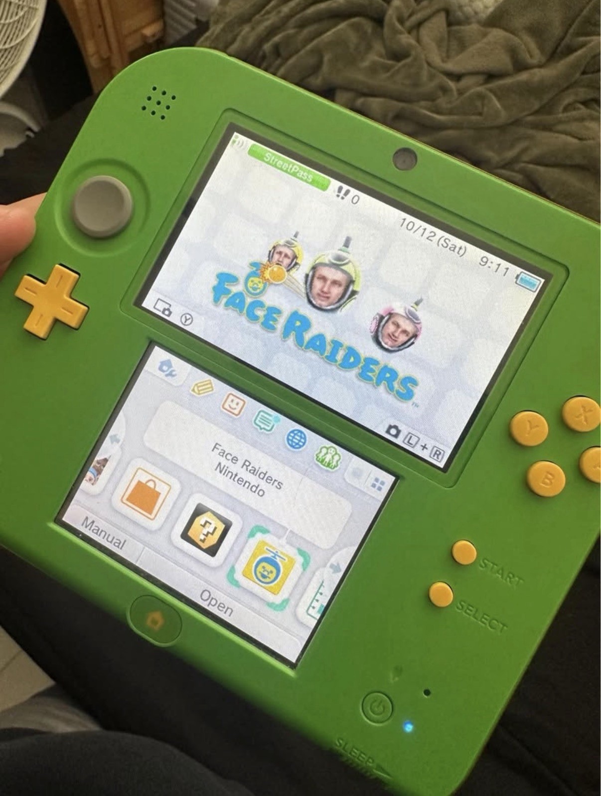 Nintendo 2DS Legend of Zelda Ocarina of Time 3D Green Console