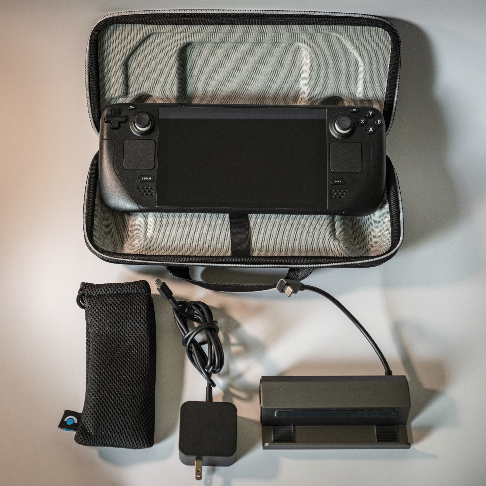 Valve Steam Deck LCD 512GB (Charger, Carrying Case, & Dock Included)