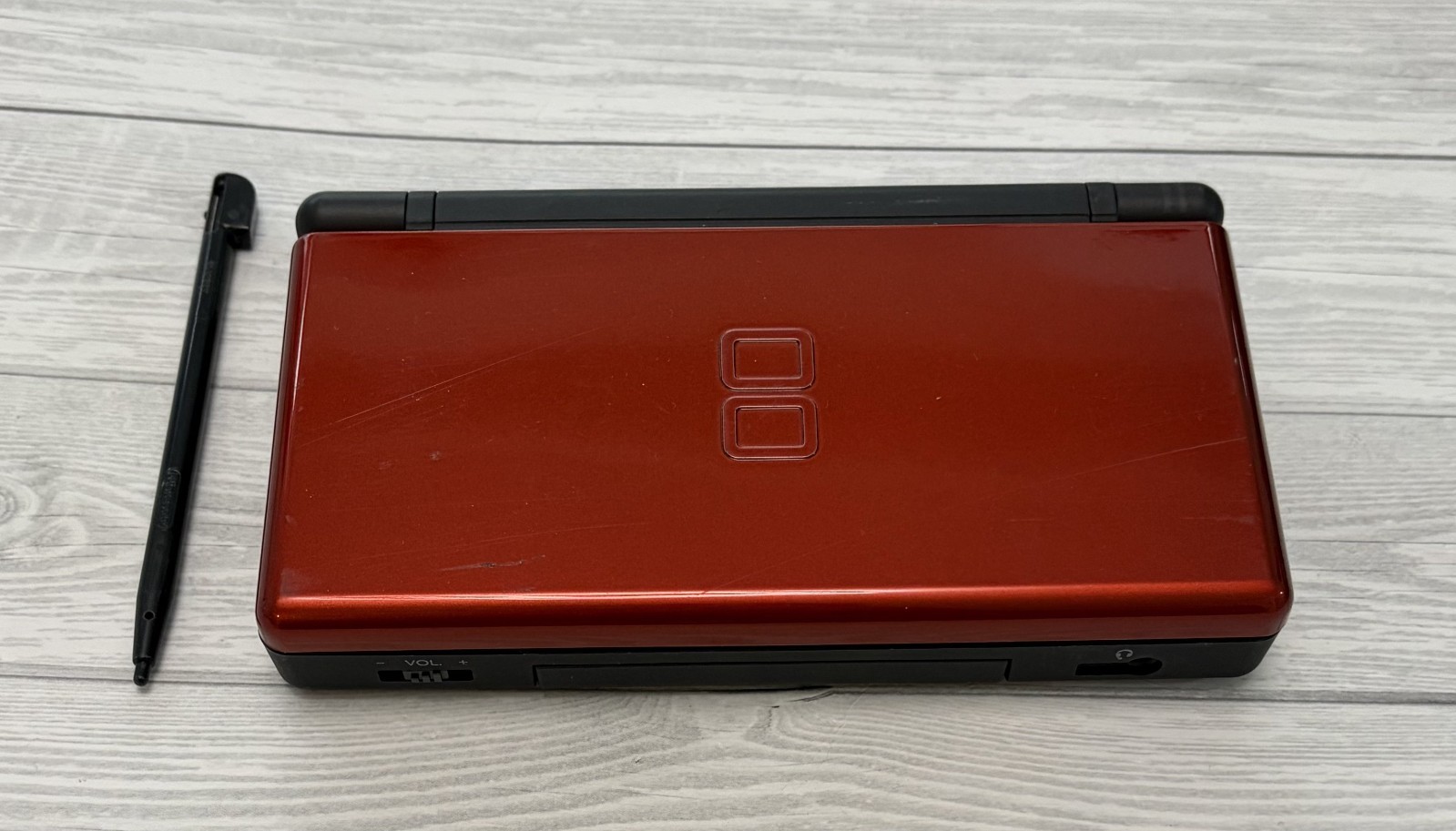 Nintendo DS Lite Red Console TESTED Working Authentic Japan Japanese Only