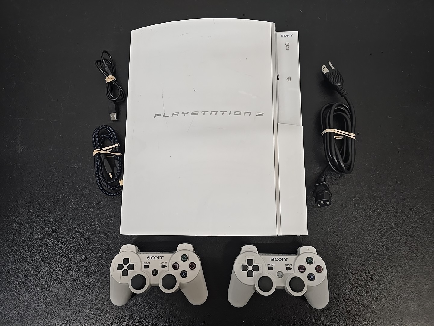 SONY PLAYSTATION 3 PS3 Ceramic White CECHH06 Console 500GB Japan Import BN