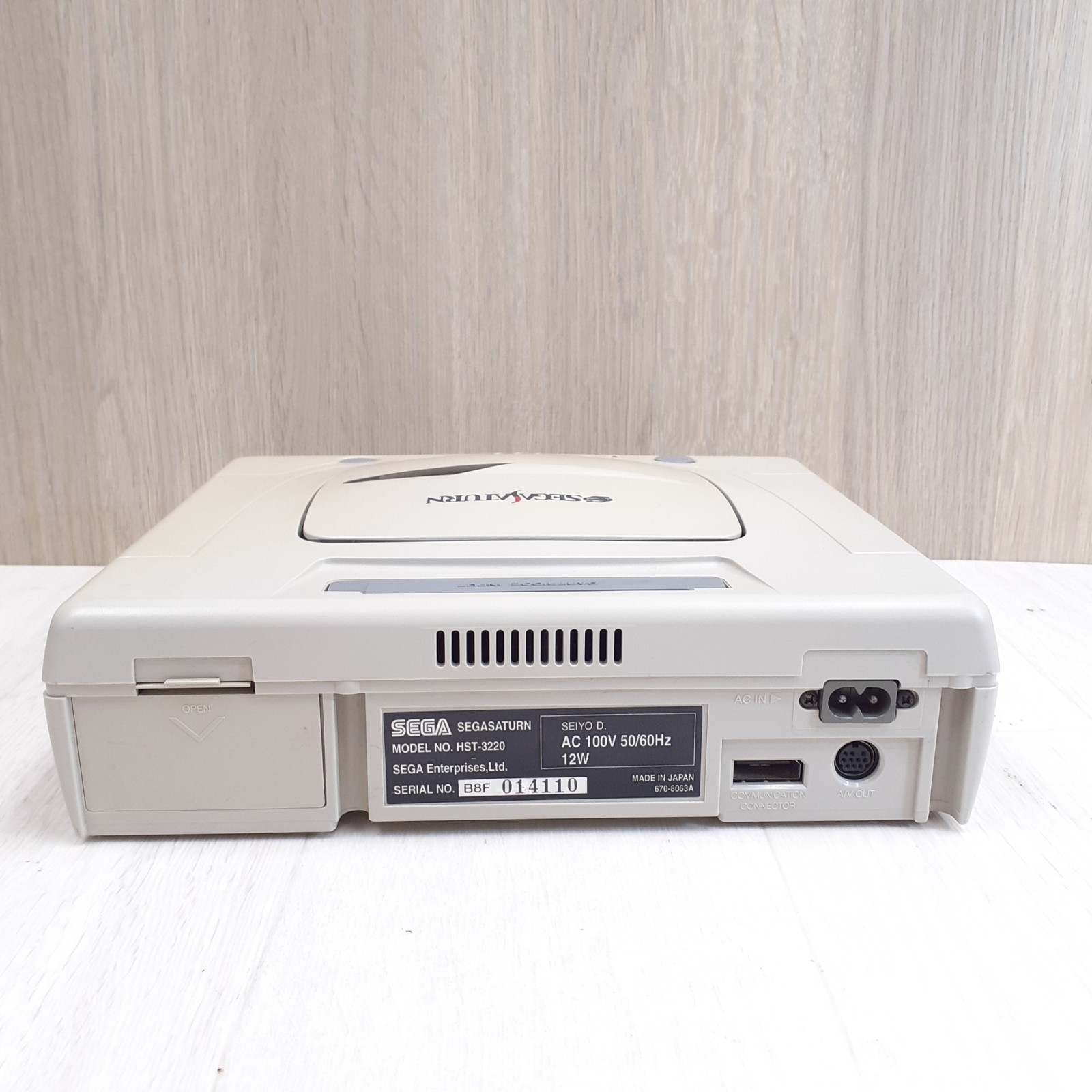 SEGA SATURN CONSOLE bundle 2 Controllers 5 Games &Cables Japan White DAYTONA USA