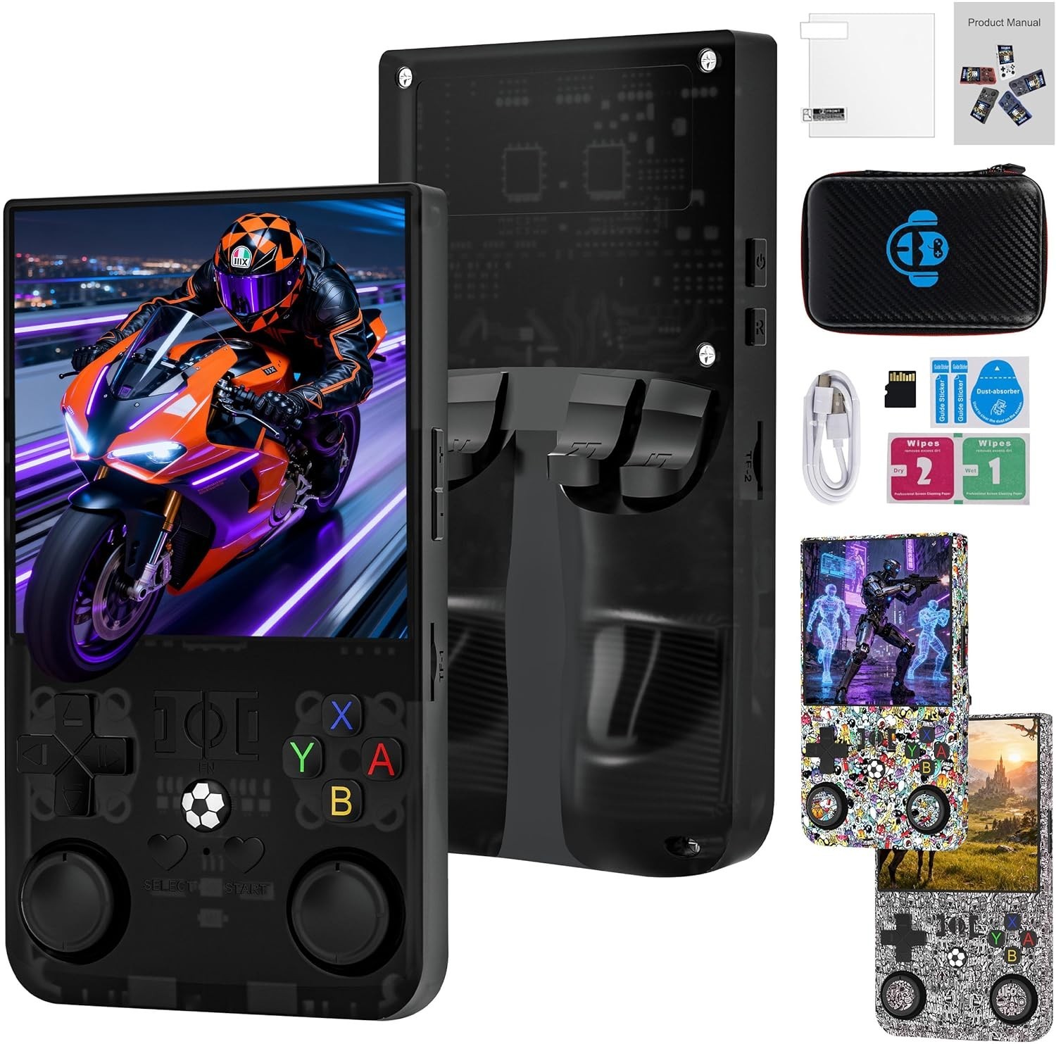 4-Inch R36MAX Retro Gaming Device – 18,000 Preloaded Games for Nostalgia