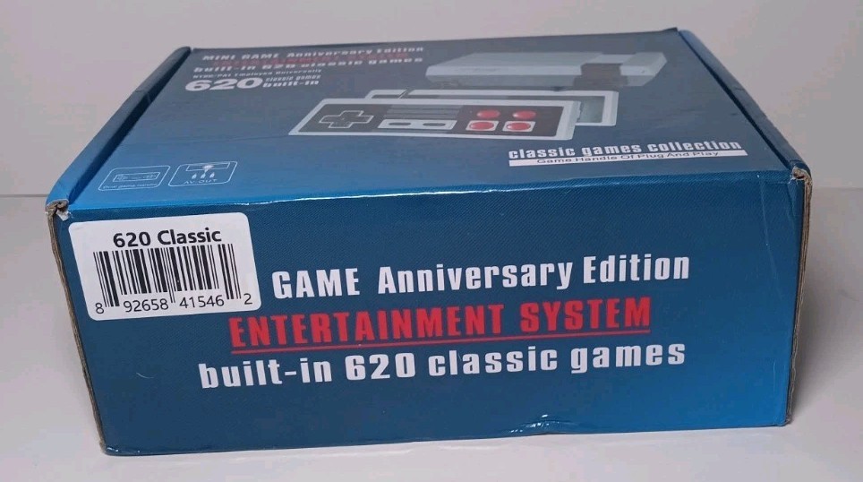 New Mini NES Nintendo Anniversary Edition 620 Games Style Console Plug & Play