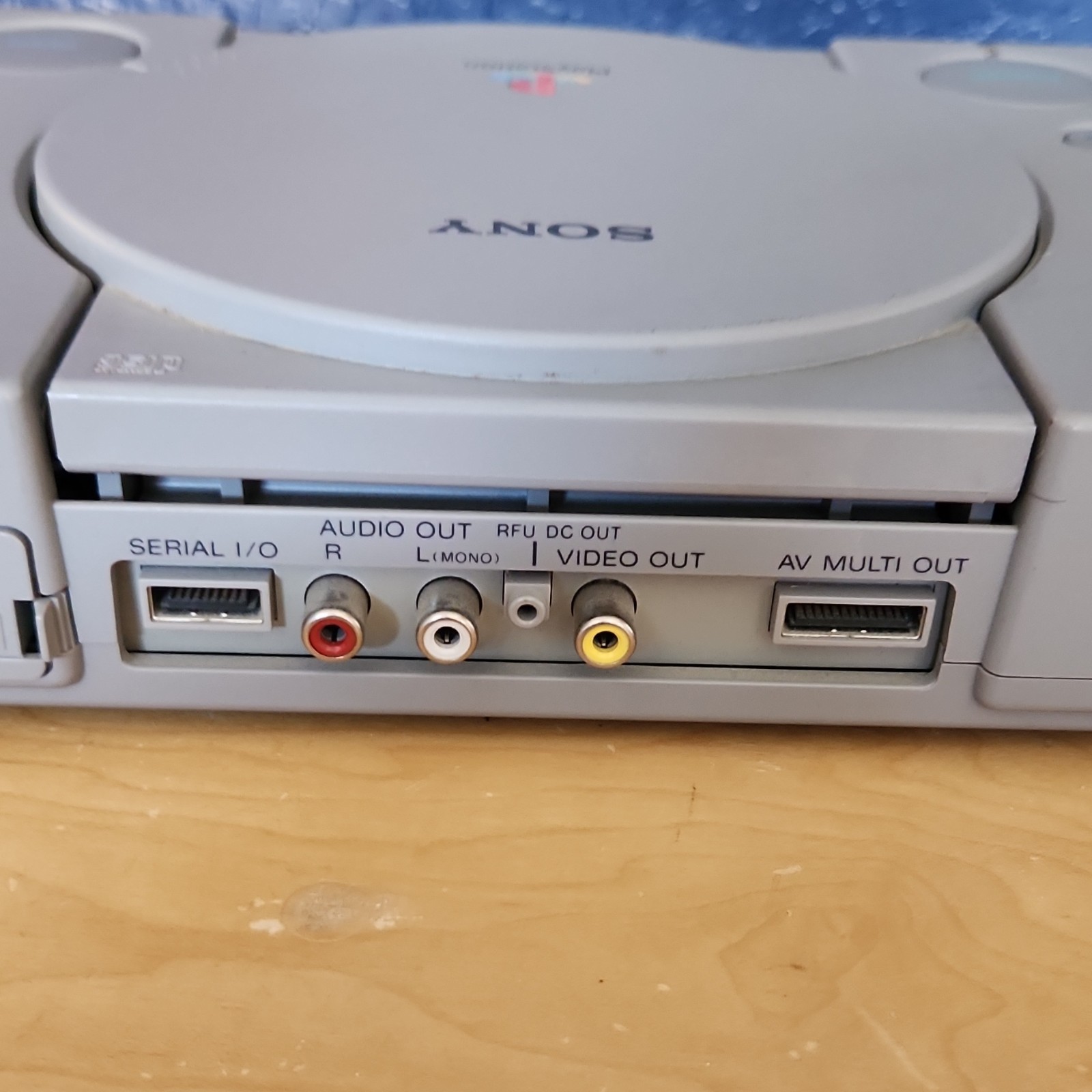 Sony PlayStation 1 PS1 Gray Home Console w/ Sony Controller Memory Card Slot