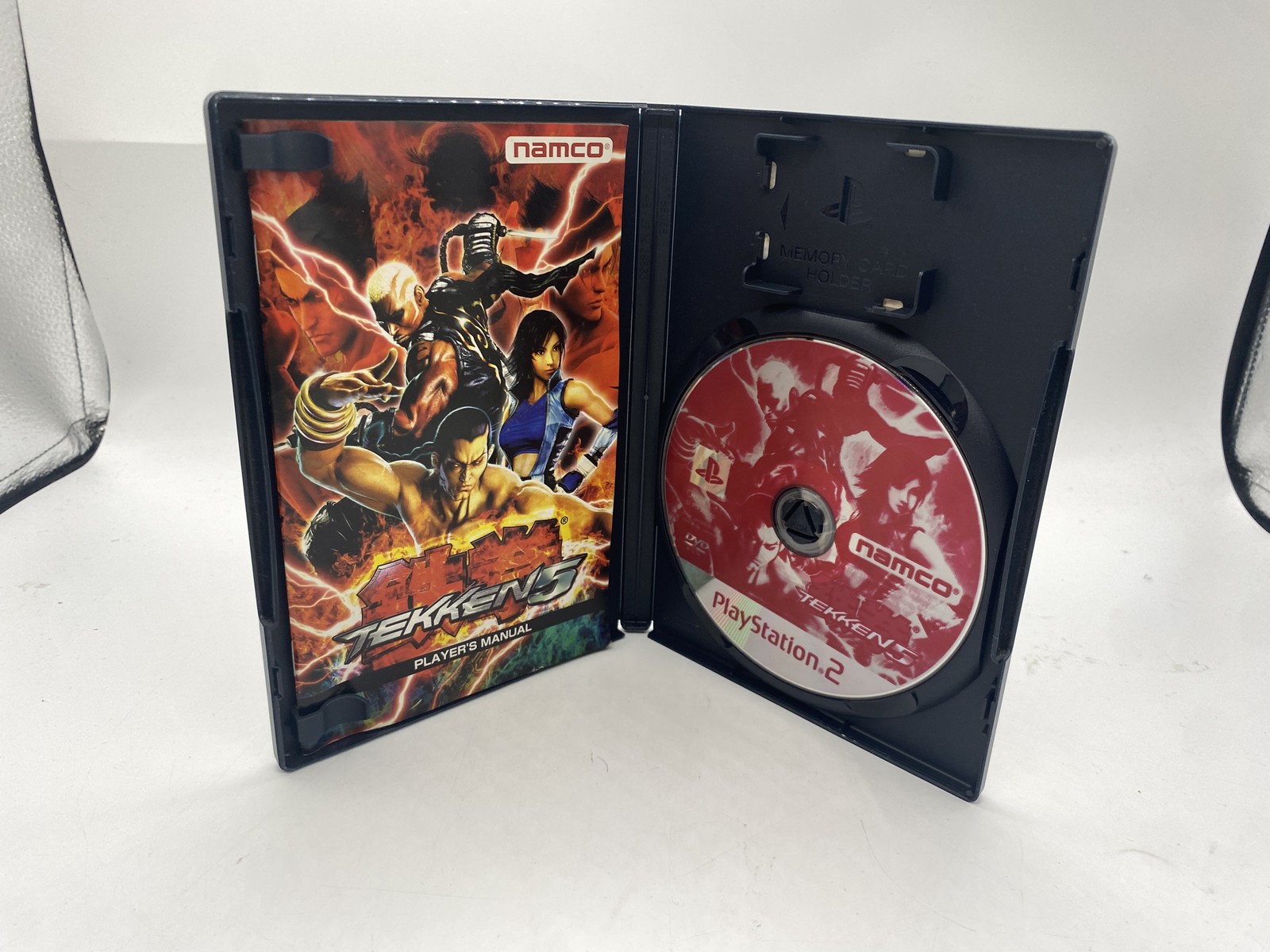 PS2 Playstation2 Console w/ Tekken 4 5 Tag Tournament set SCPH-70000 JP Ver.