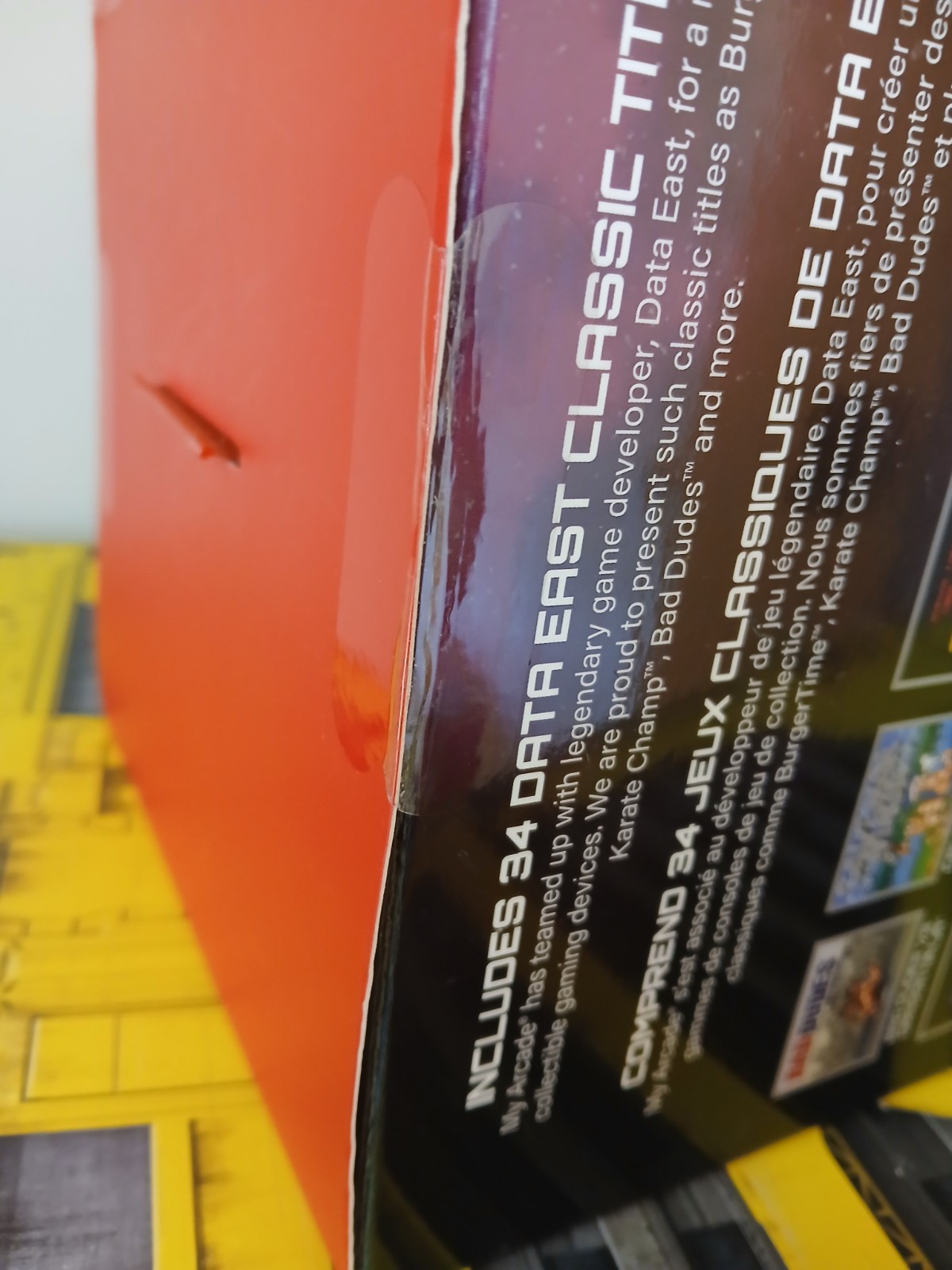 NEW My Arcade DGUNL-3200 10 inch Mini Retro Arcade Data East 34 Games