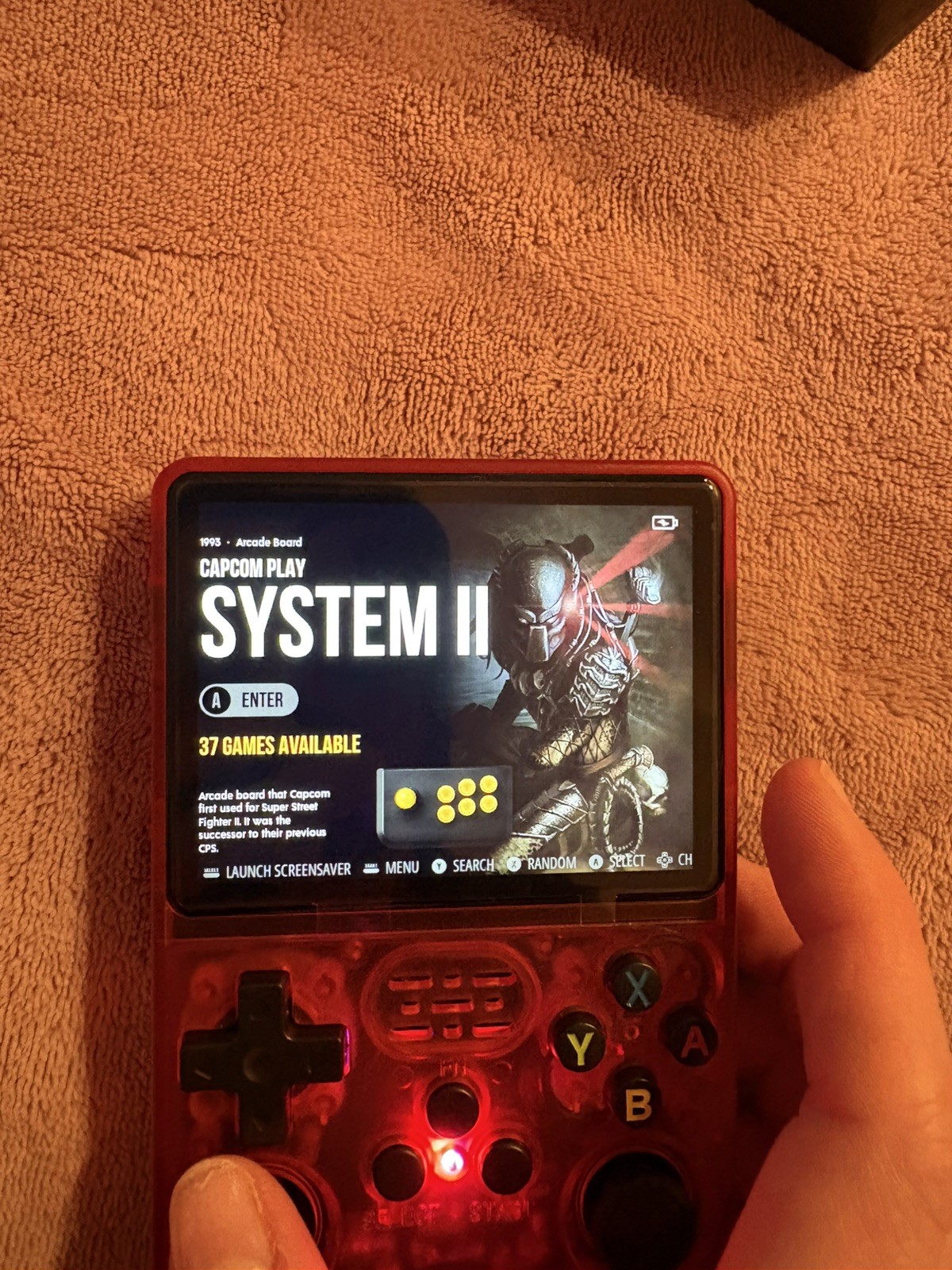 Game Console 20,179 games new maroon color in Original Box