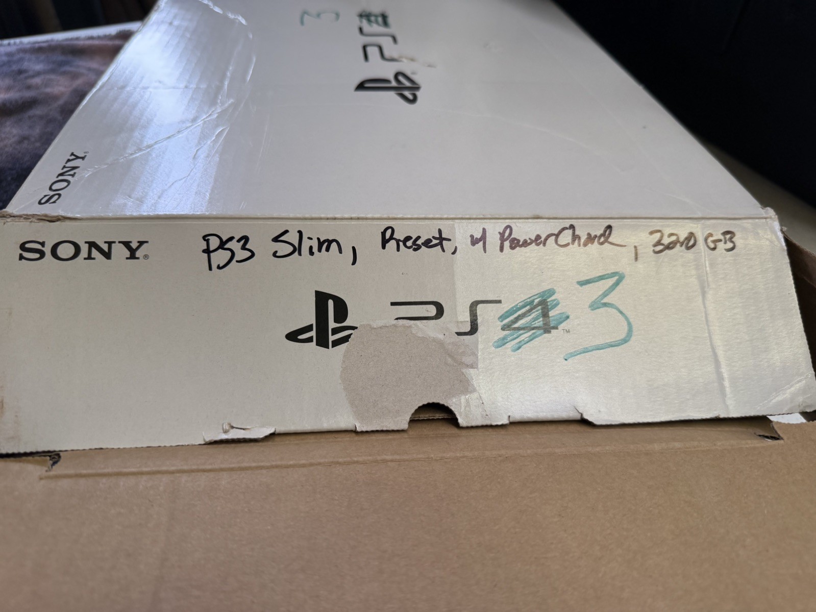Sony PlayStation 3 Slim 320gb Console – Black