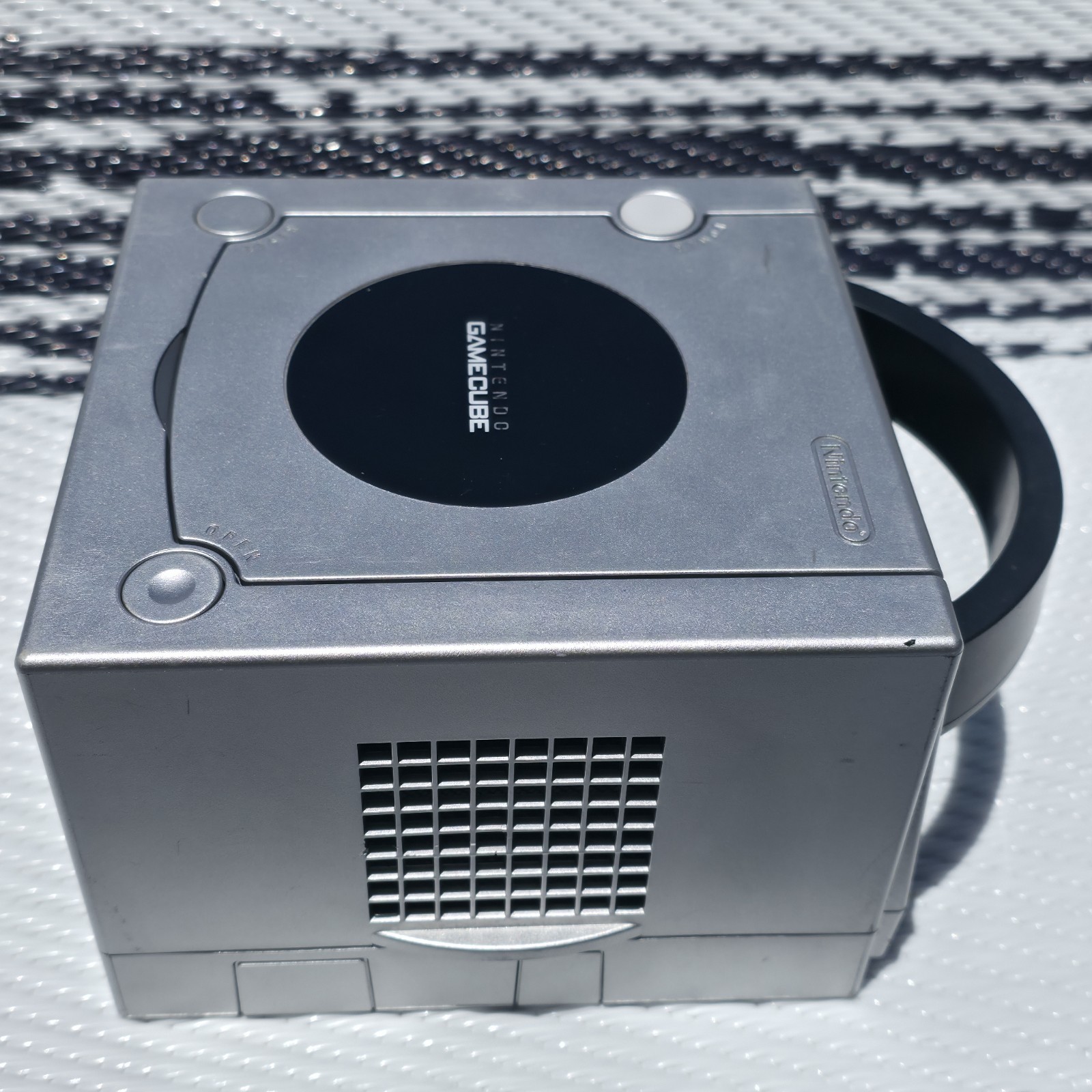 Nintendo Gamecube Platinum Silver Console DOL-101 Console Only Tested & Working