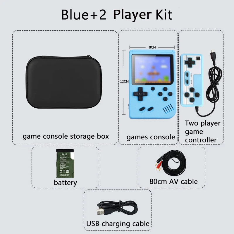 Built-in 500+ Classic arcade retro games Console for TV 5 inch Video Game Handhe
