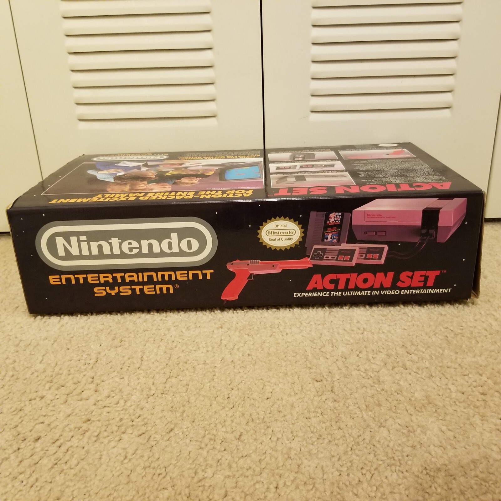 UNTESTED NES Action Set in Box Mario Zapper
