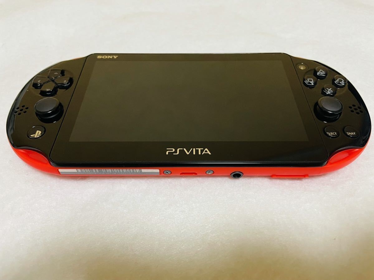 PlayStation PS Vita Sony Red Black PCH-2000 japan game Console only japan