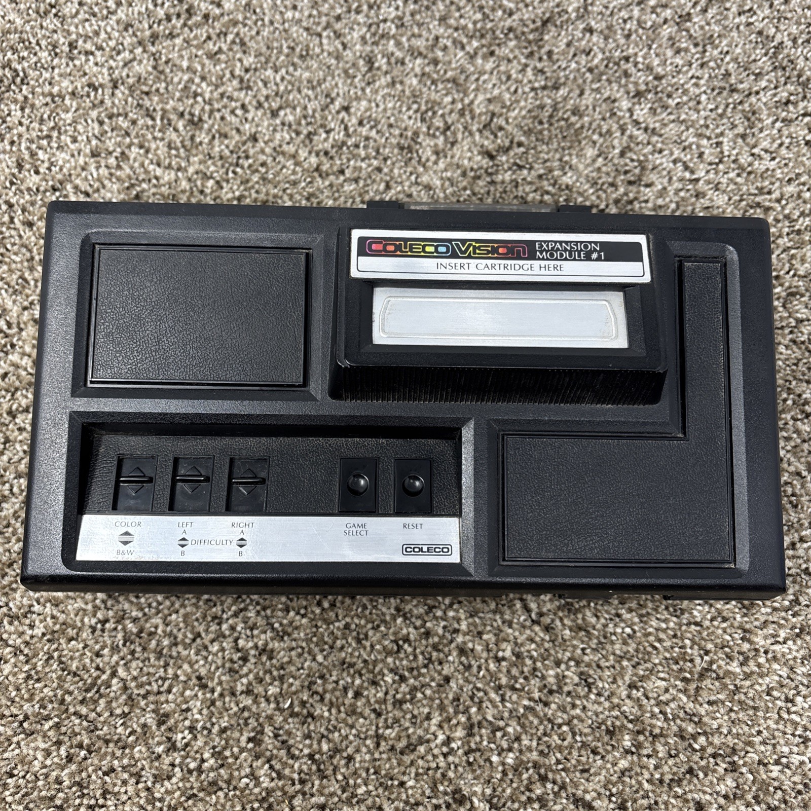 ColecoVision Expansion Module 1 Atari 2600 Adapter Super Cool. Rare to find.