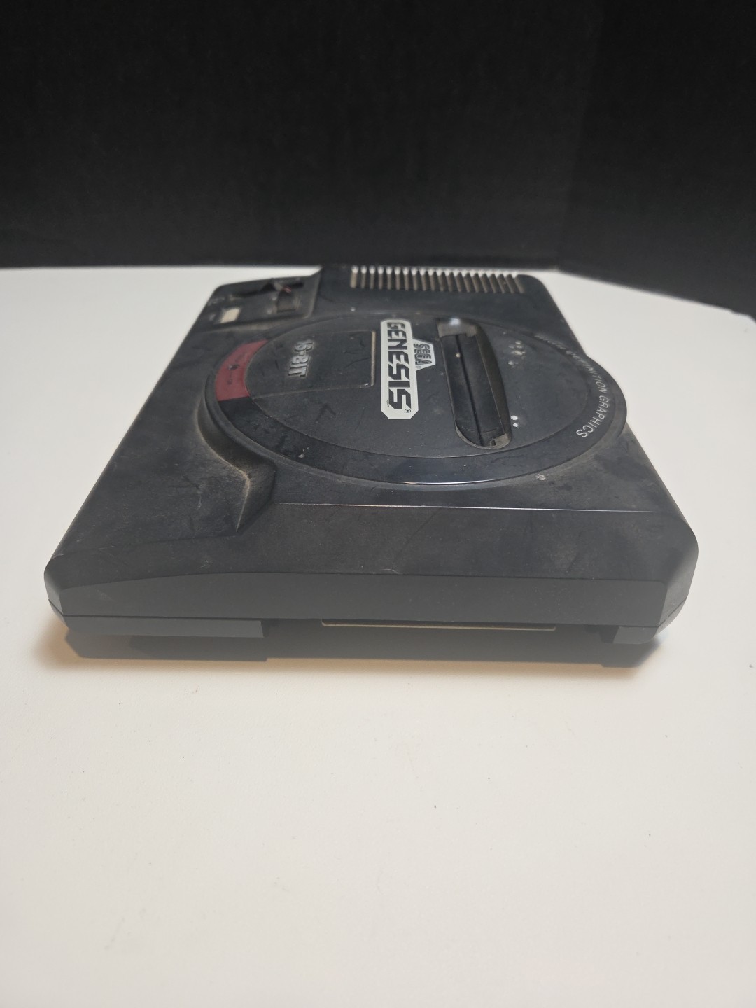 Original SEGA GENESIS 16 Bit High Def Console MK-1601 Controller & Power Adapter