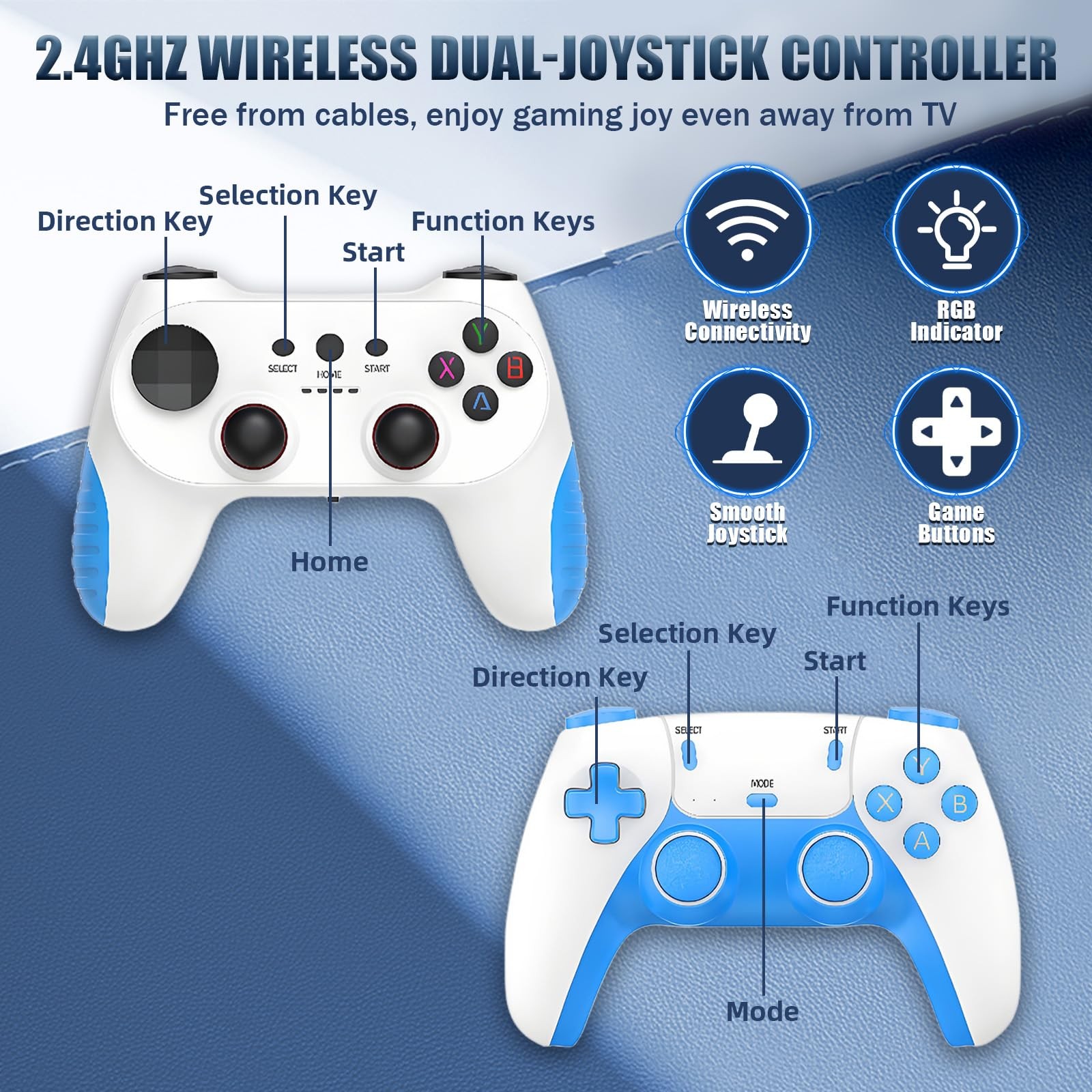 X10 Pro 2026 New Retro Game Stick 4K Retro Gaming Console 1080P/720P Output,C…