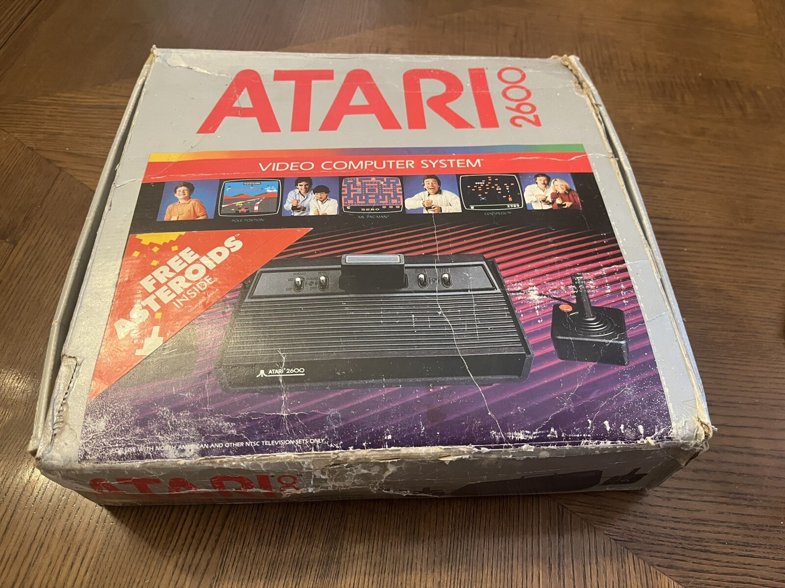atari 2600 VADER console IN BOX! W Asteroids!