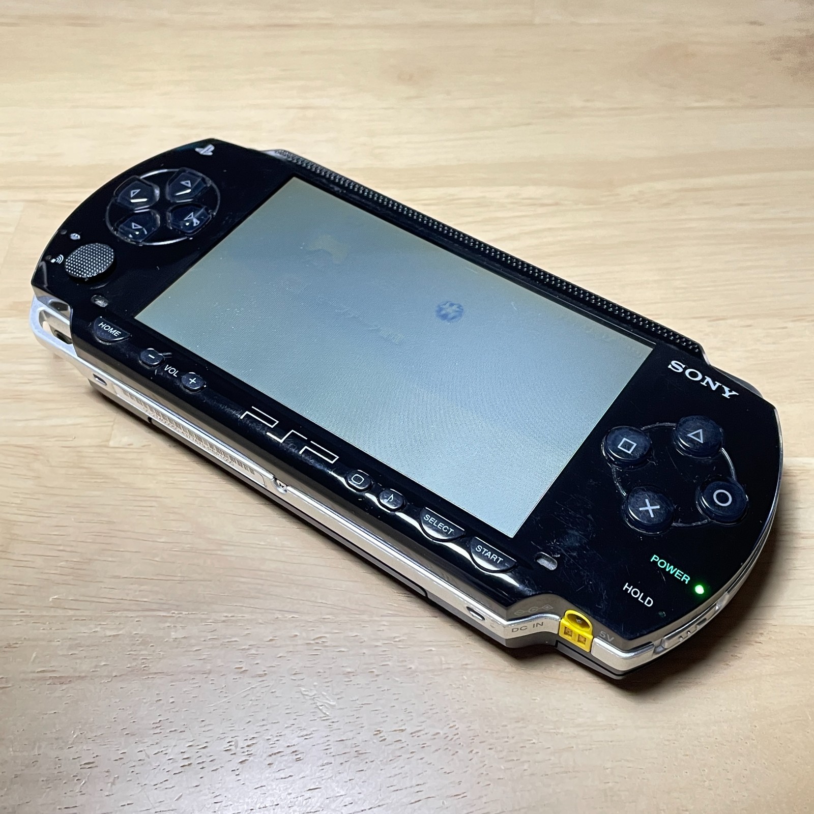 Sony PlayStation portable PSP-1000 Console Black Japan Working Tested