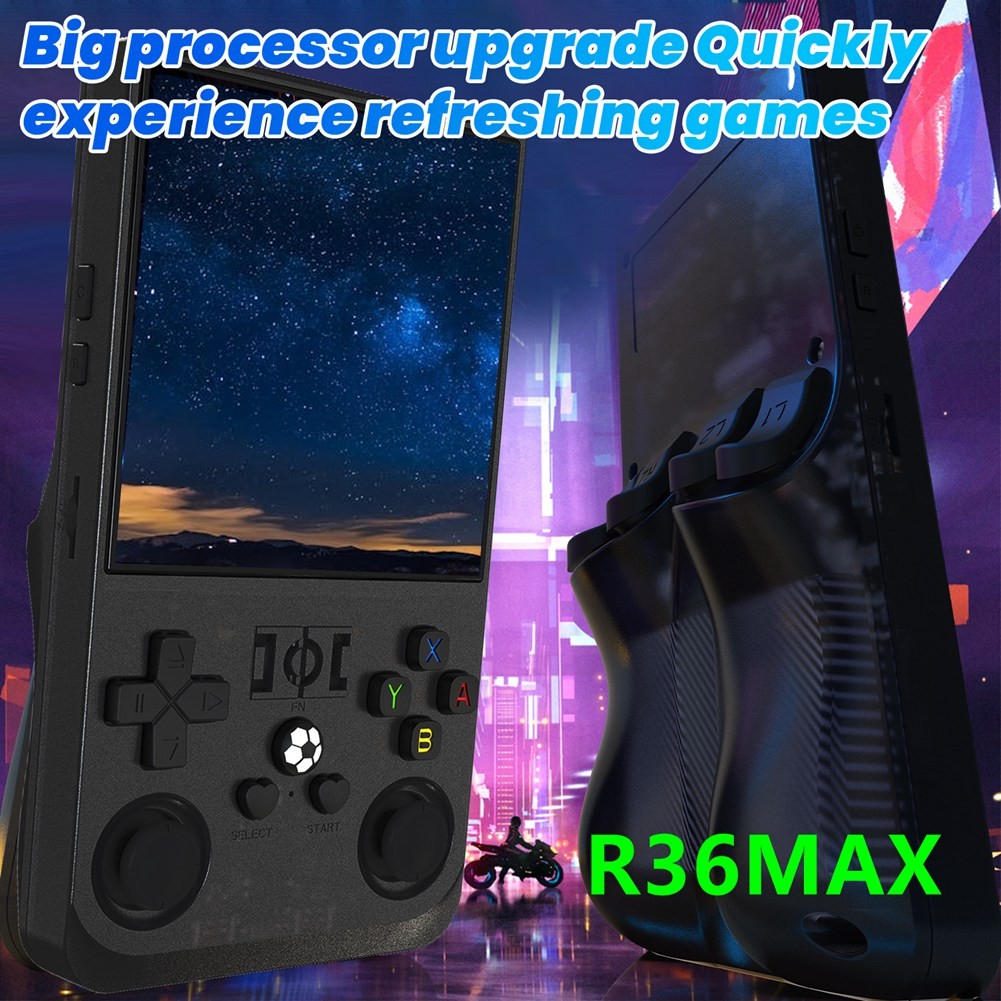R36MAX 128GB 4.0″” IPS Screen Retro Portable Game Console L3786