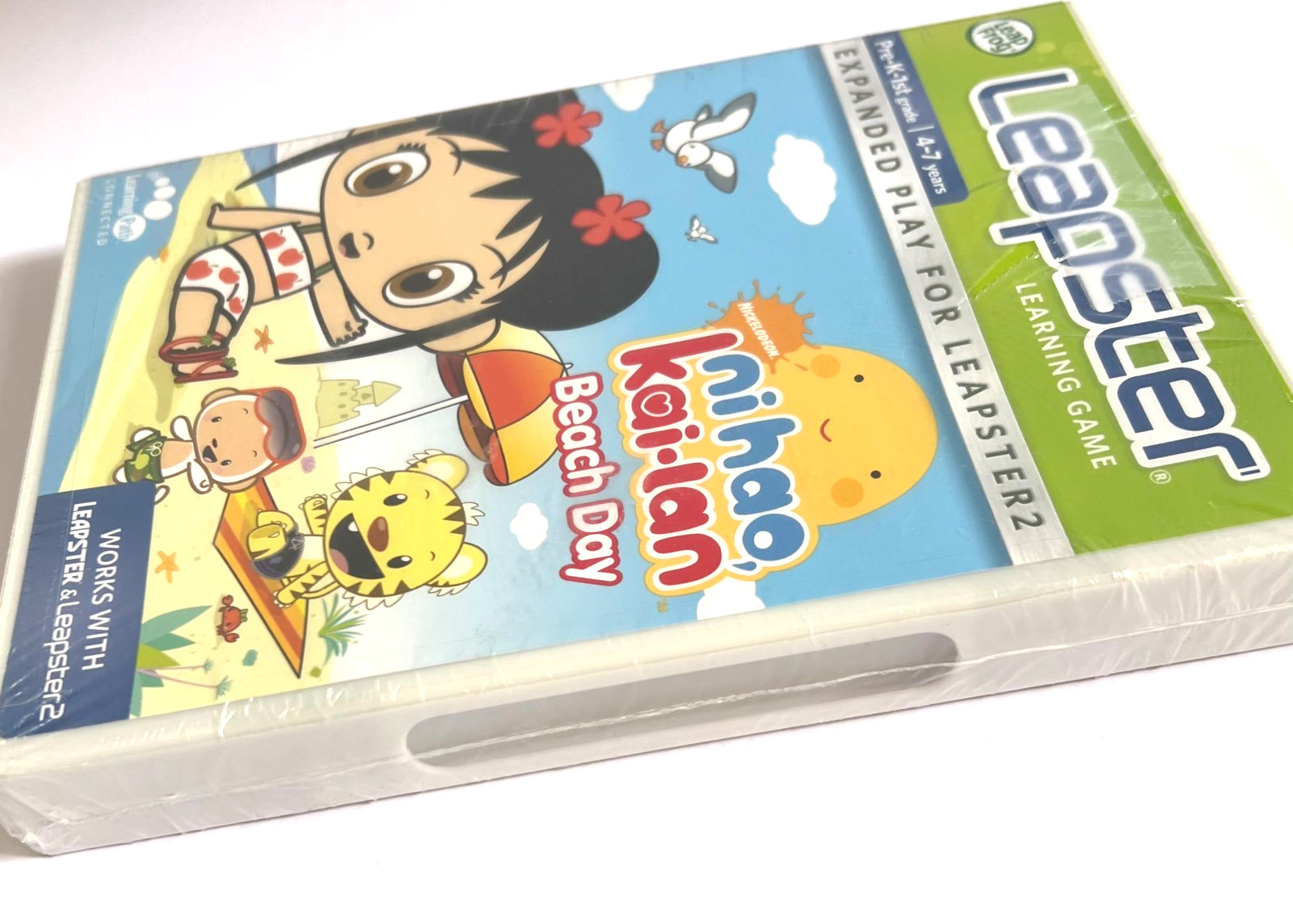 LeapFrog Leapster Ni Hao Kai-Lan Beach Day NEW Sealed Pre-K Learning Game