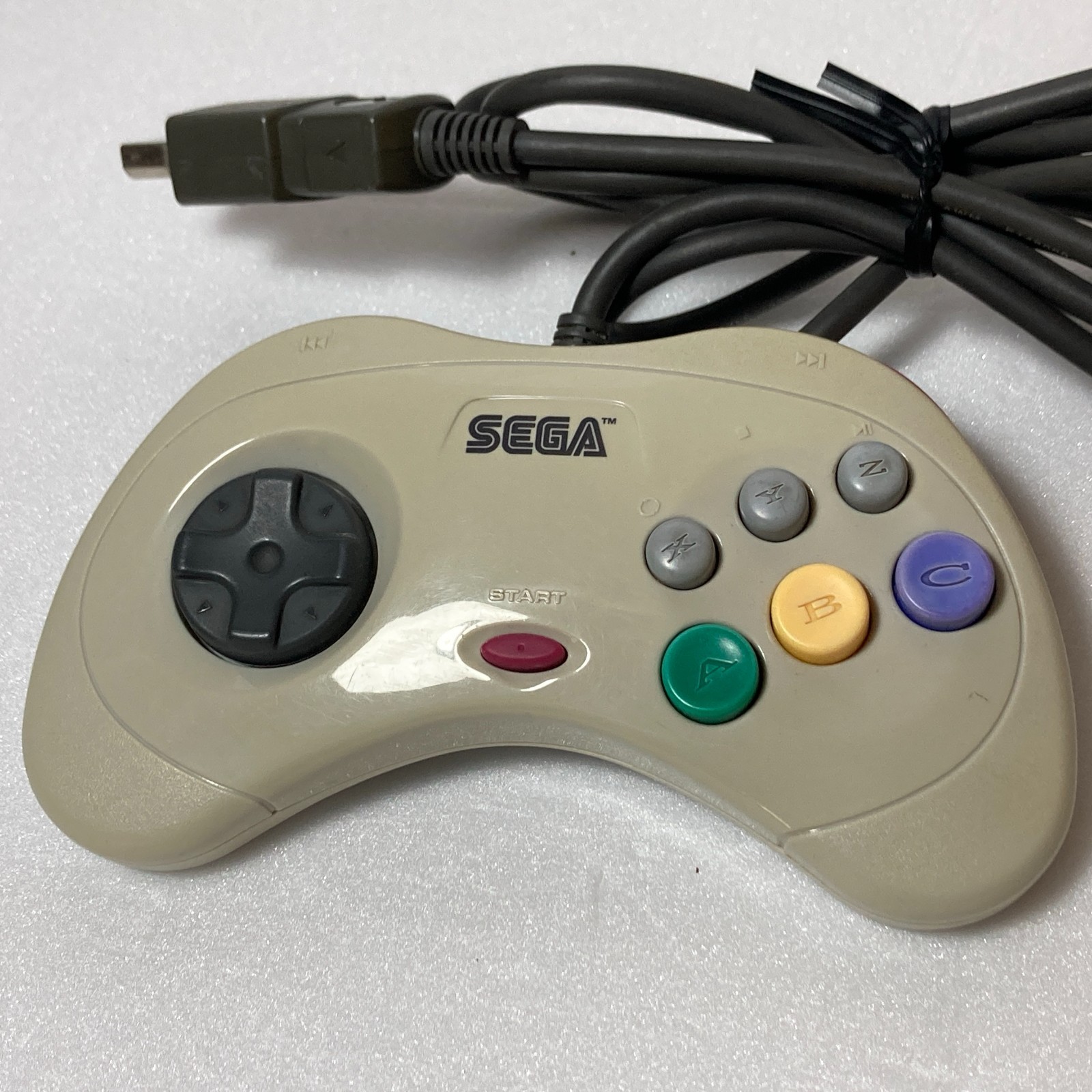 Sega Saturn Console HST-3220 System 2 Controllers Tested Japan Import + VF2