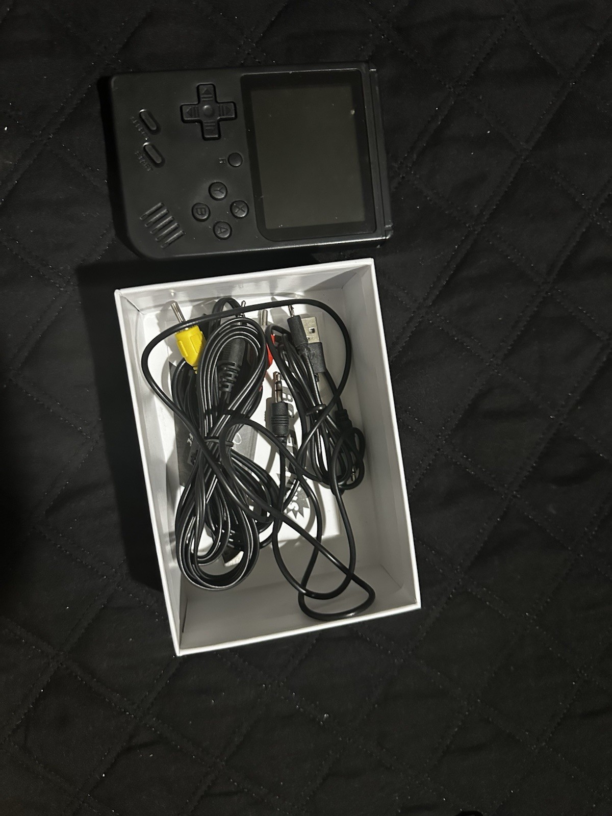 FC Plus 168 in 1 Handheld Game Console Black