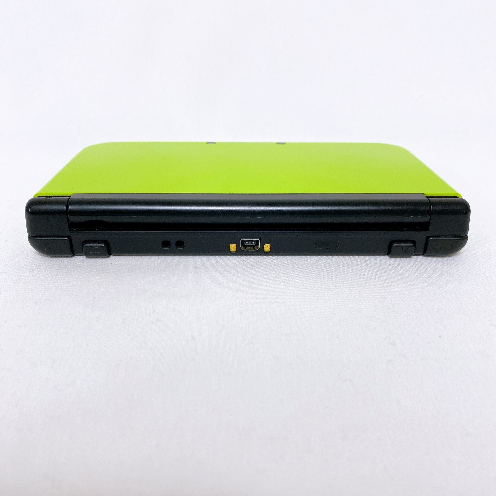 【Dual IPS w/Box】New Nintendo 3DS XL LL Lime Black Japan Tested Working Rank S
