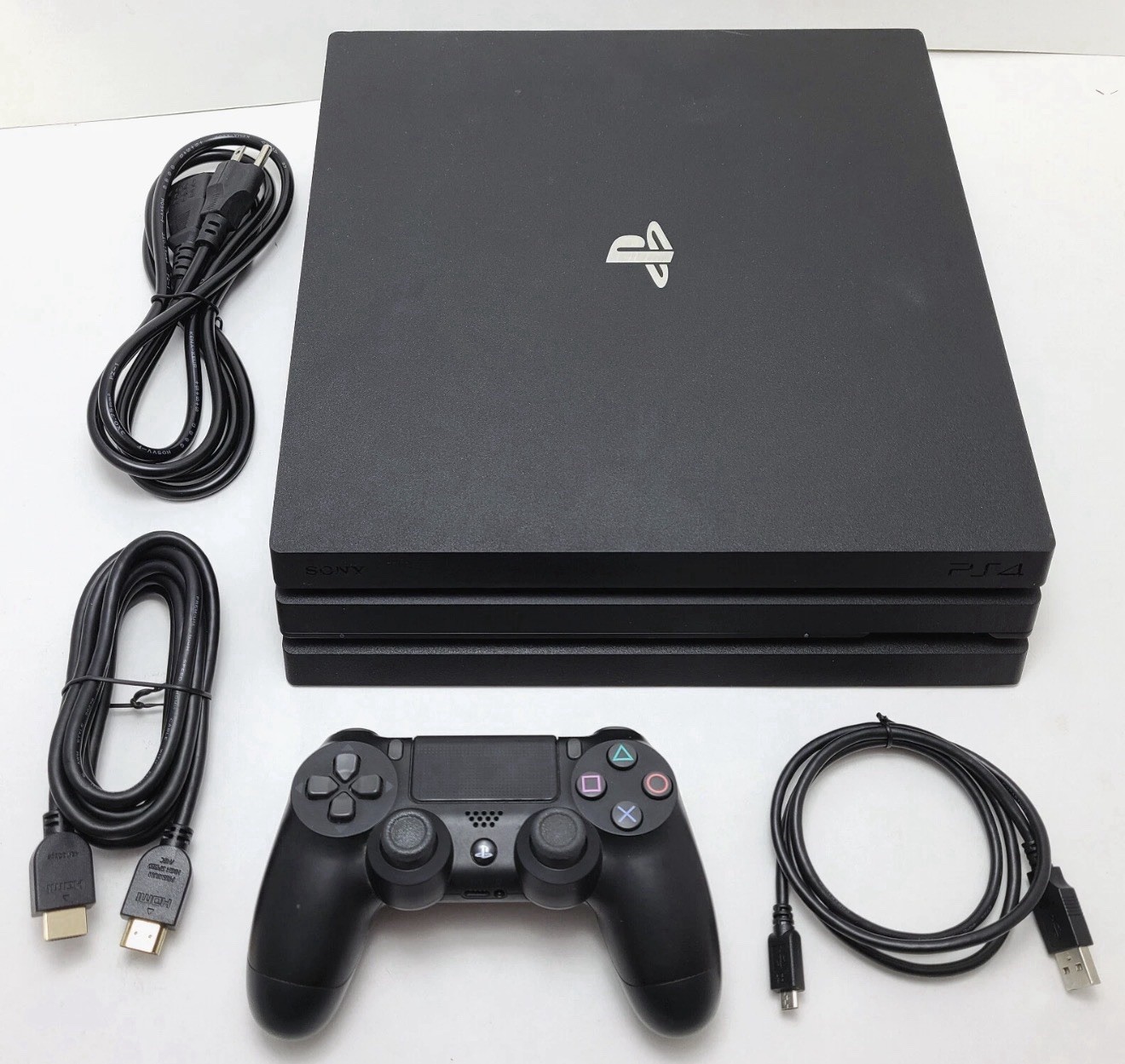Sony PlayStation 4 Pro 1TB SSD UPGRADE 4K Console PS4 System Bundle w/Controller