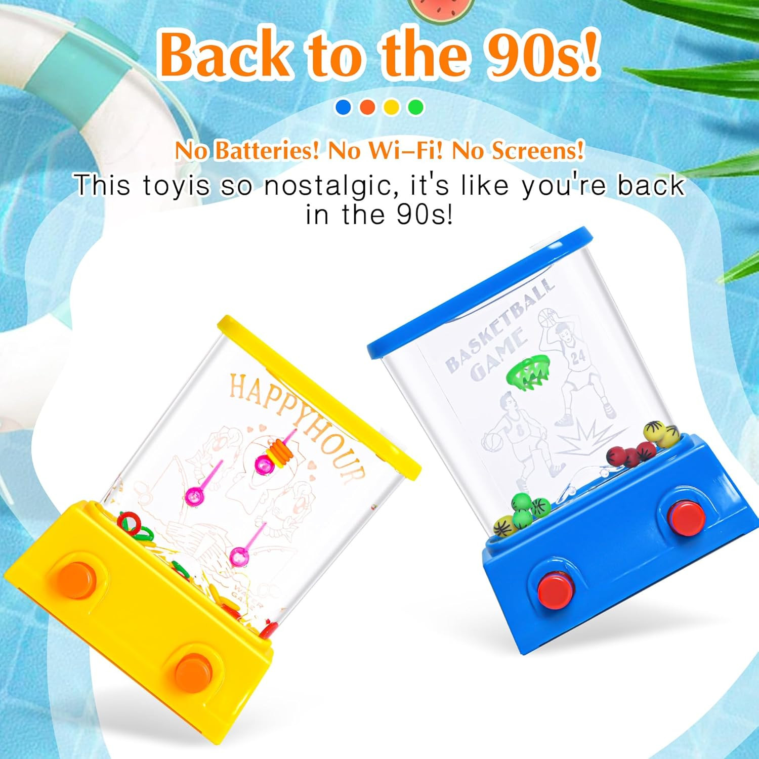 Handheld Water Toy Mini Games with Relive Your Childhood with – Nostalgic Fun in