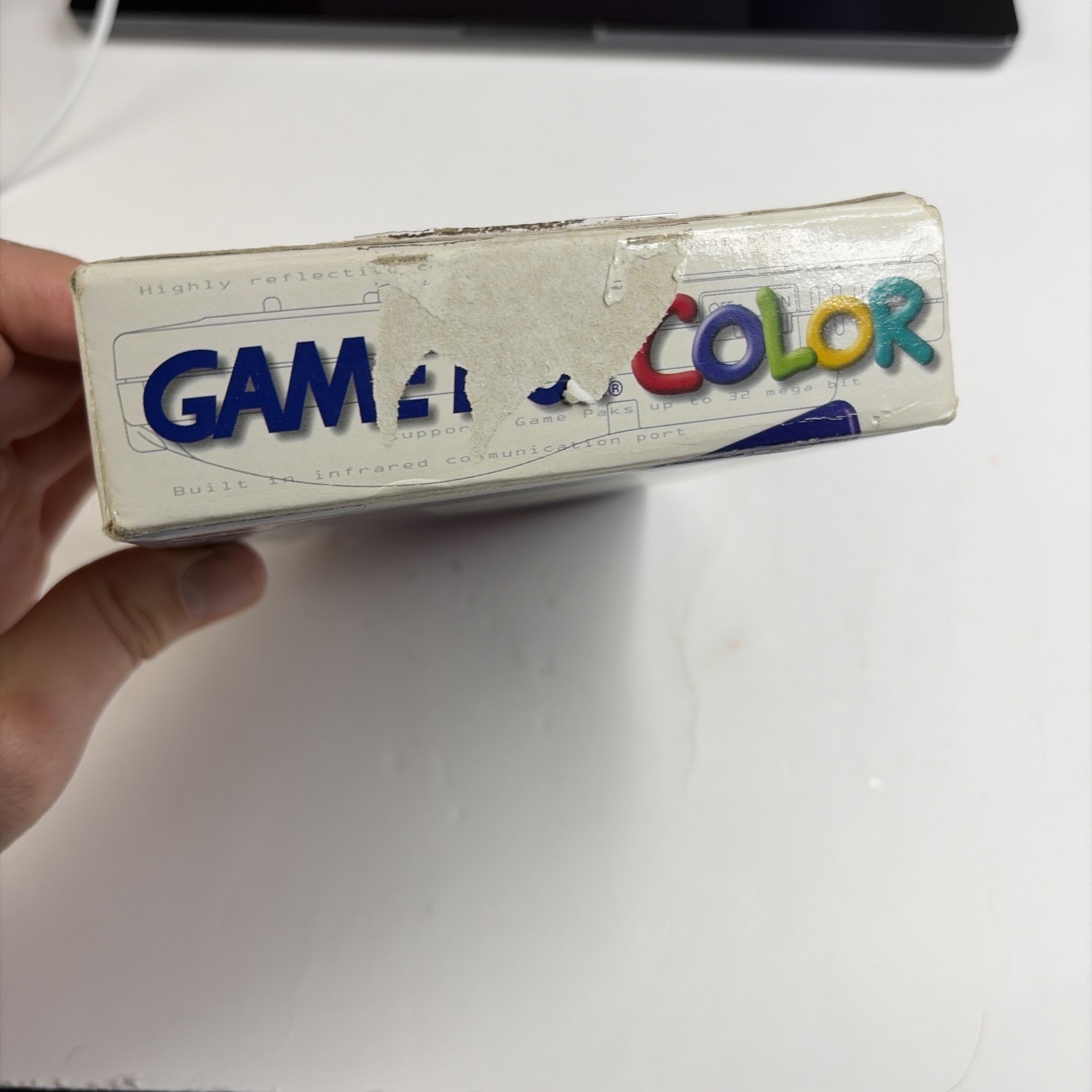 Nintendo OEM GameBoy Color Grape Purple Console In Box CGB-001