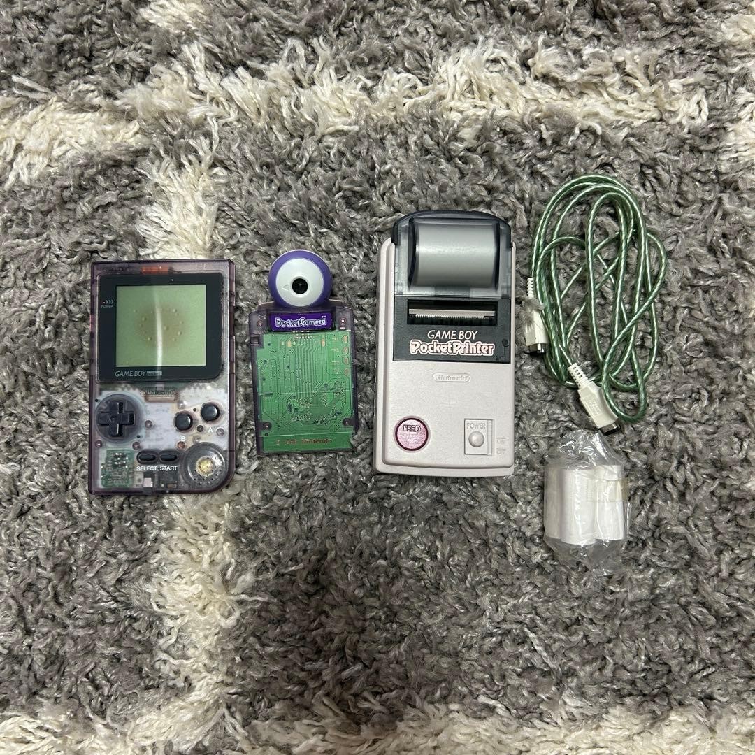 Game Boy Pocket with Camera, Printer & Soft Bundle, Tested, Rare