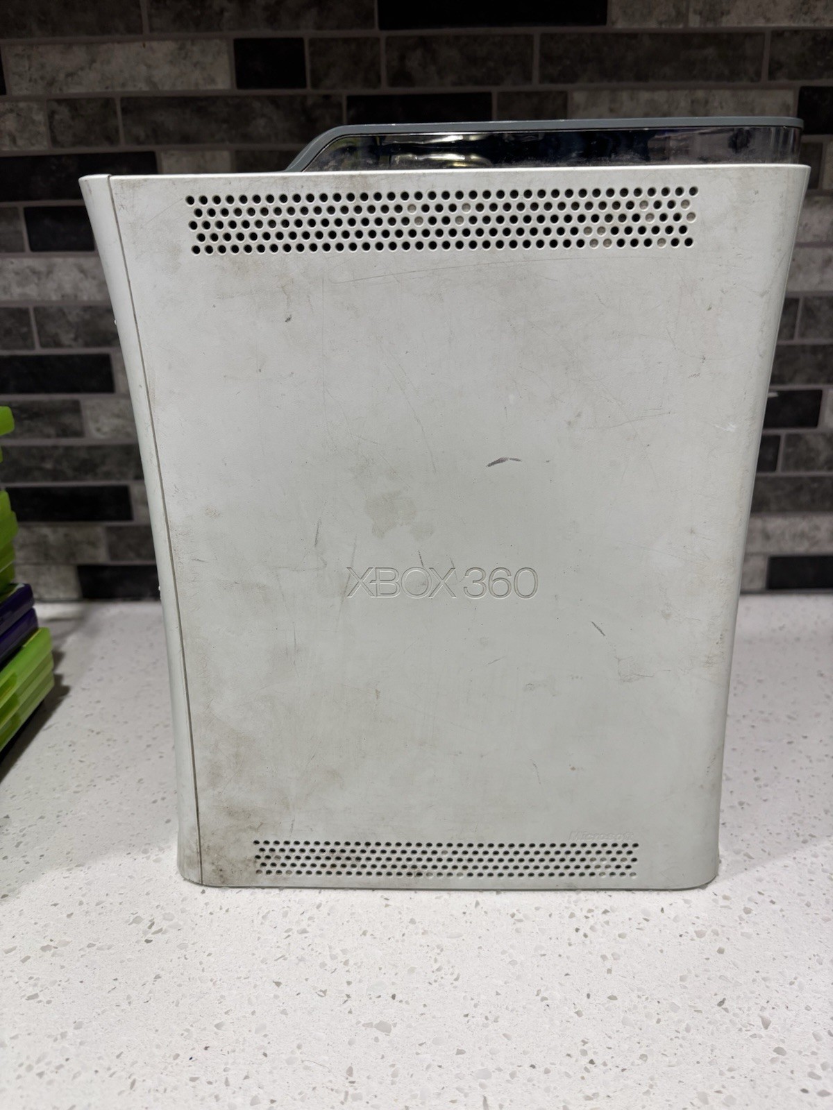 Xbox 360 Pro? White Lot With 13 Games Tested Working *READ*