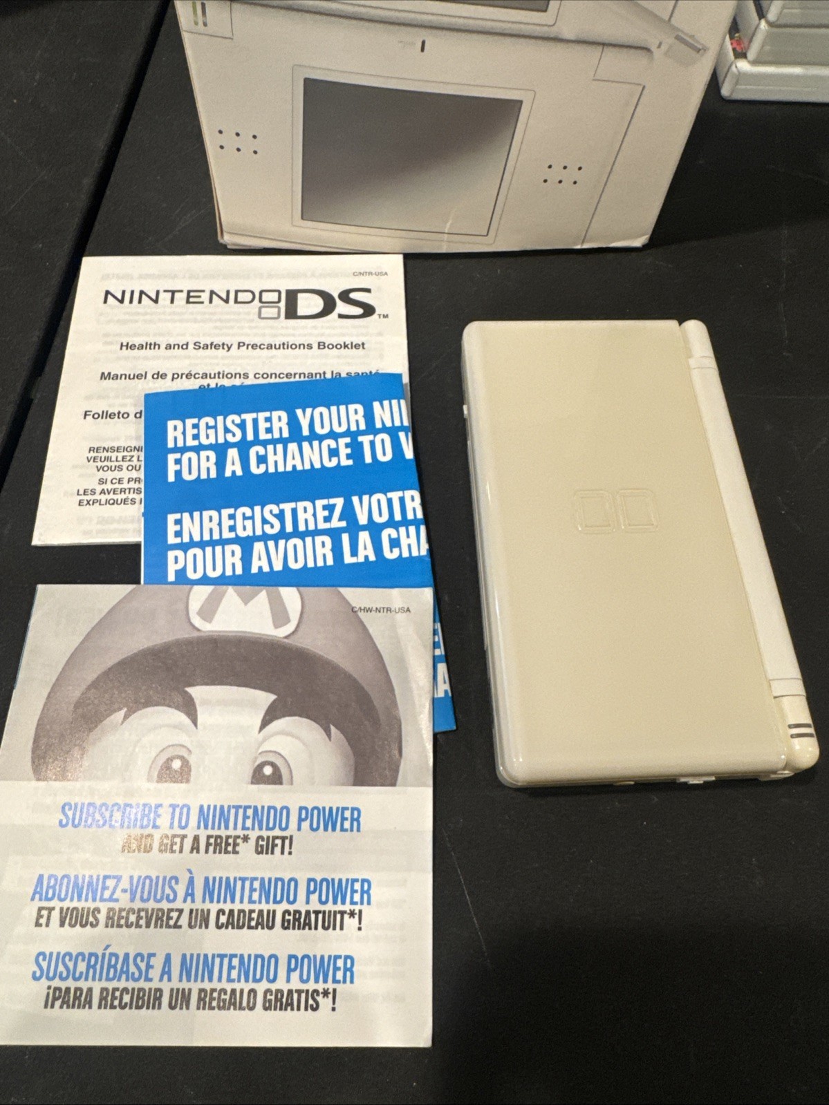 Nintendo DS Lite Handheld System – White (13306461)