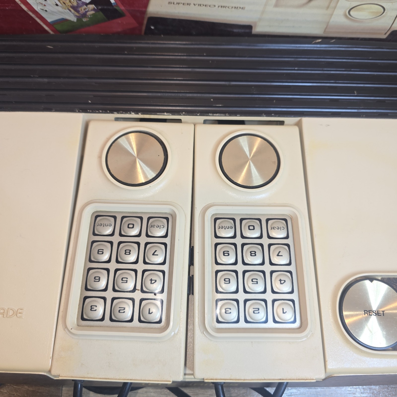 Vintage Sears, Roebuck & Co Super Video Arcade Tele-Games Intellivision Console