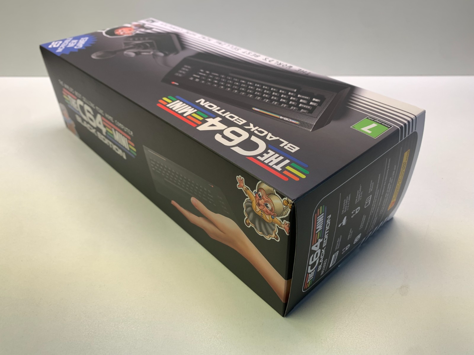 THE C64 MINI BLACK EDITION COMMODORE 64 CONSOLE – NEW SEALED NEW SEALED