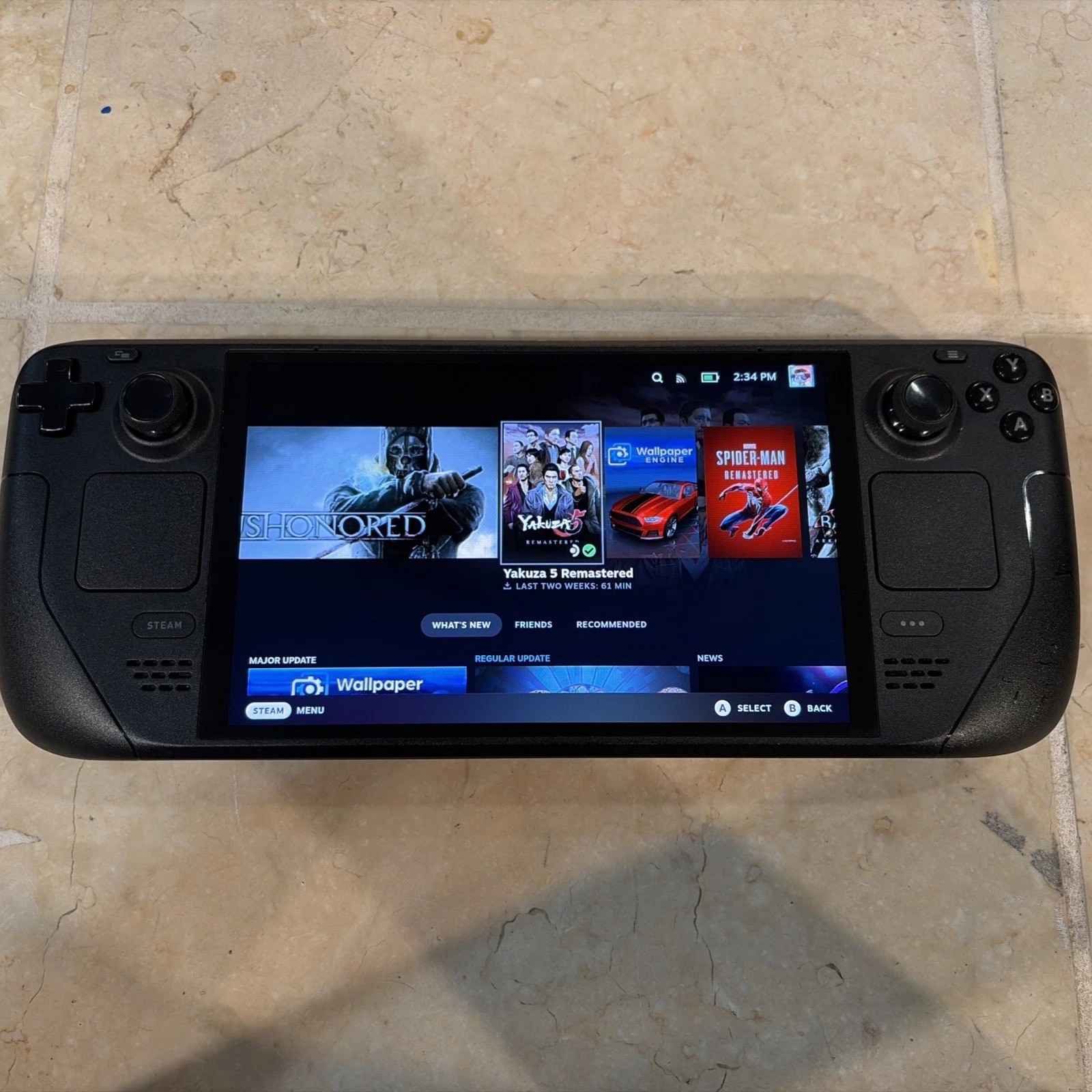 Steam Deck OLED 1TB Upgraded + 512GB microSD + 100% Battery Health